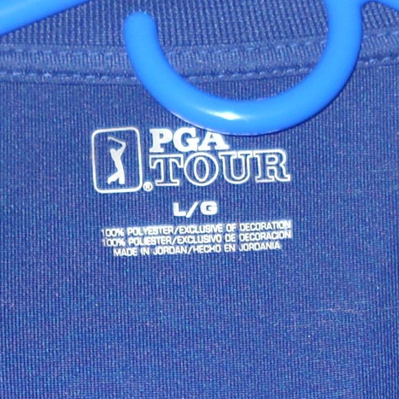 PGA Tour Golf Polo Mens Size L - Picture 2 of 3